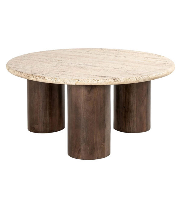 Coast by DK 11166 Claybourne Round Coffee Table