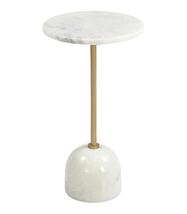 Coast by DK 11186 Poise White Accent Table