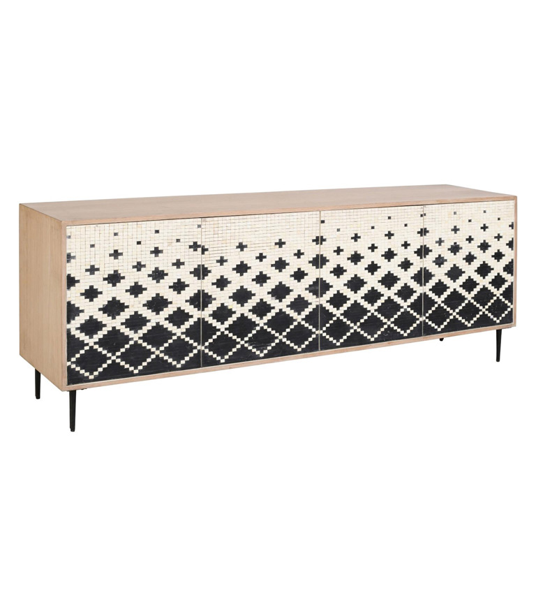 Coast by DK 11203 Gatsby 4-Door Sideboard Coast by DK 11203 Gatsby 4-Door Sideboard