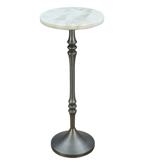 Coast by DK 11207 Bliss Brushed Pewter Drink Table