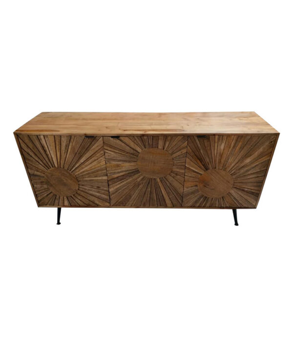 Coast by DK 11404 Flare 3-Door Sideboard