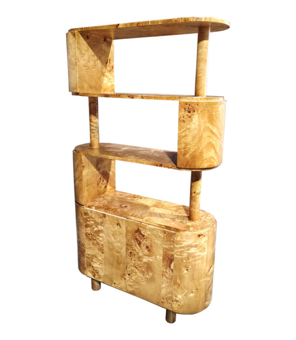 Coast by DK 11413 Cortina Burl Bookcase
