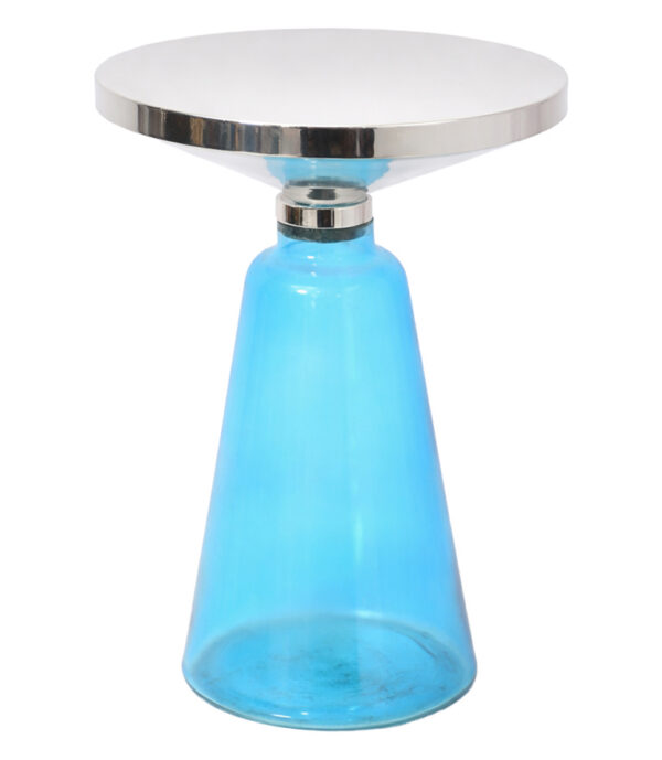 Coast by DK 12346 Novara Blue Mist Accent Table