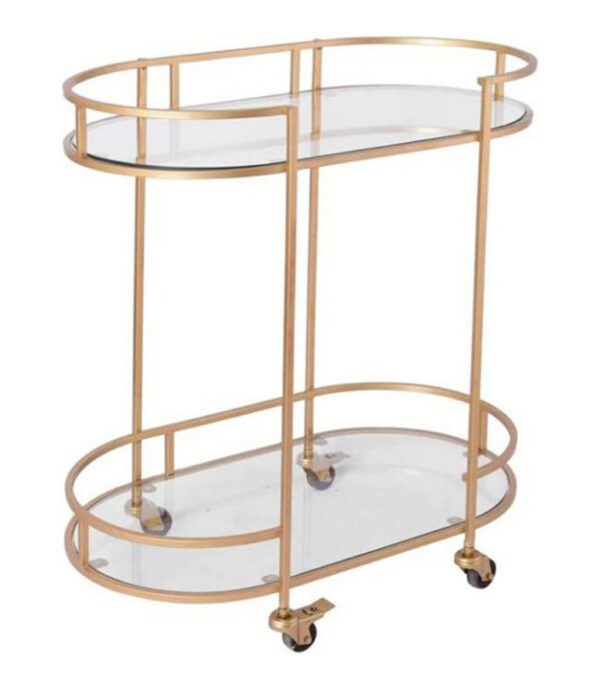 Coast by DK 12357 Hudson Rectangular Bar Cart