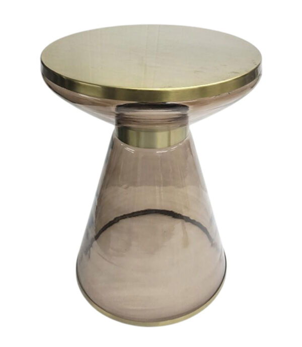 Coast by DK 12406 Caelis Smoke Side Table