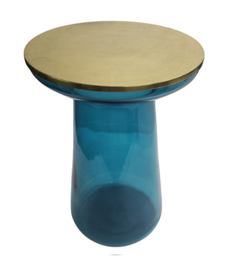 Coast by DK 12409 Alcott Deep Blue Side Table Coast by DK 12409 Alcott Deep Blue Side Table