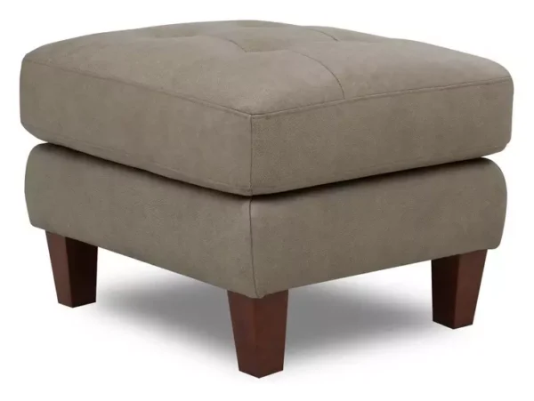Leather Italia 9661-2005-005560S ELLIS OTTOMAN S GREEN PEA