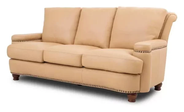 Leather Italia 9661-2365-036401S HUTTON SOFA S TAN FAWN