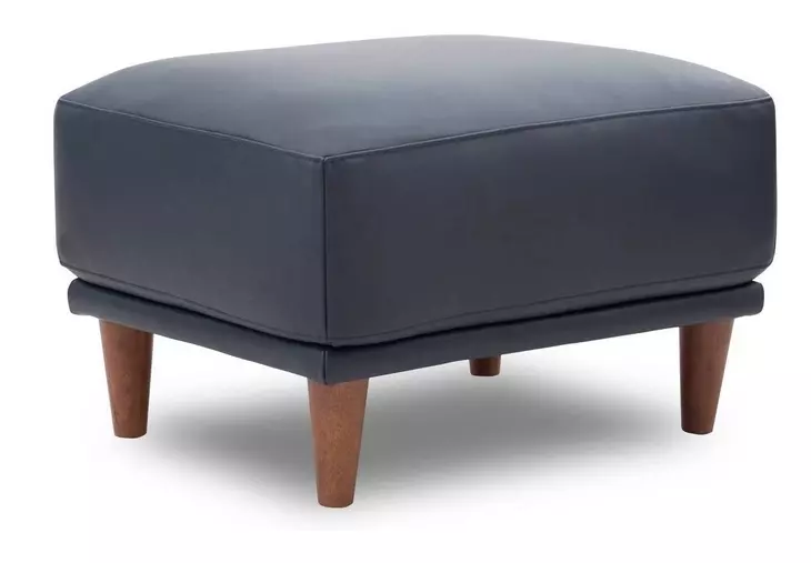 Leather Italia 9661-2525-00U5901S BAXTER OTTOMAN US MIDNIGHT BLUE Leather Italia 9661-2525-00U5901S BAXTER OTTOMAN US MIDNIGHT BLUE