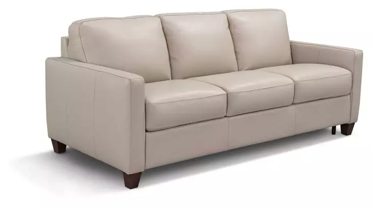 Leather Italia 1020-2724-03M12291A MILLBROOK SOFA MA TAUPE PLAIN TOP Leather Italia 1020-2724-03M12291A MILLBROOK SOFA MA TAUPE PLAIN TOP