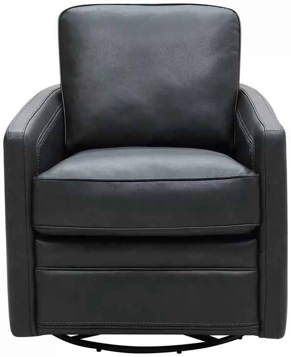 Leather Italia 9661-6773S-011055S TURNER CHAIR - SWIVEL - GLIDER S FOREST GREEN Leather Italia 9661-6773S-011055S TURNER CHAIR - SWIVEL - GLIDER S FOREST GREEN