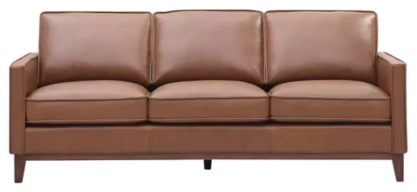 Leather Italia 9661-6803-031015S  WESTON SOFA S HIGHLAND SADDLE LEATHER -