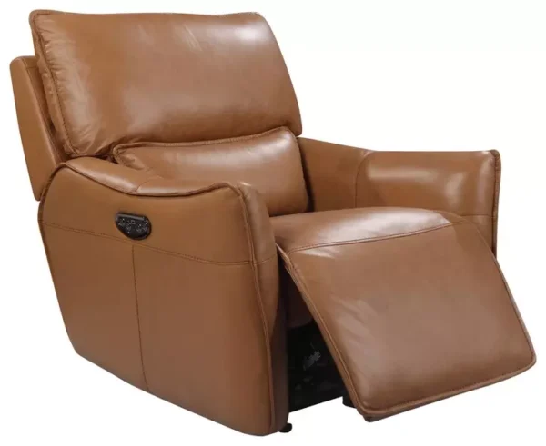 Leather Italia 9661-EH12109G-011006LV  EH PORTLAND CHAIR - P - GLIDER LV DESERT