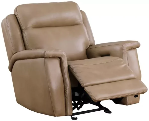 Leather Italia 4111-EH2301G-011306LV  EH FISCHER CHAIR - GLIDER P LV SADDLE