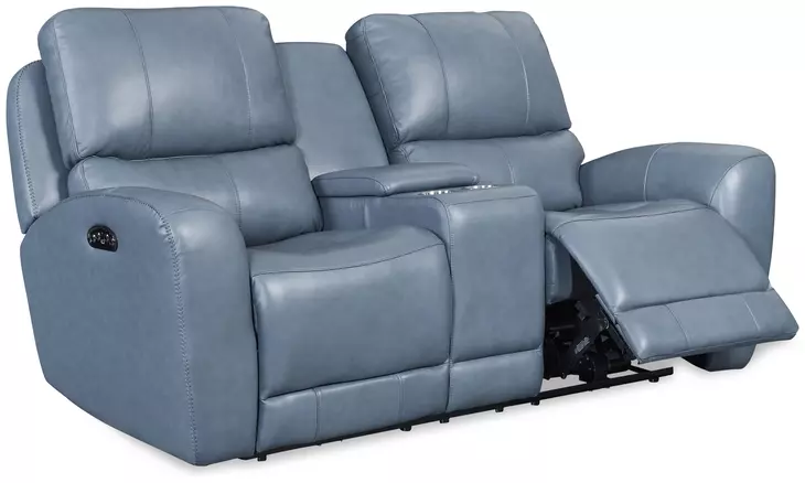 Leather Italia 4111-EH295C-026027LV EH BEL AIR LOVESEAT - CONSOLE - P LV PERSIAN BLUE Leather Italia 4111-EH295C-026027LV EH BEL AIR LOVESEAT - CONSOLE - P LV PERSIAN BLUE