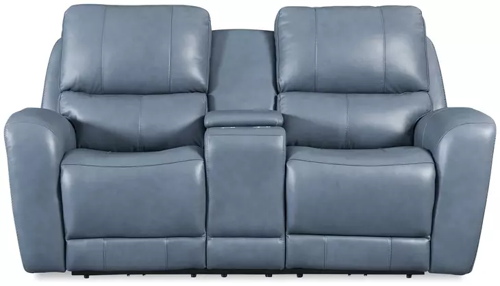 Leather Italia 4111-EH295C-026027LV EH BEL AIR LOVESEAT - CONSOLE - P LV PERSIAN BLUE Leather Italia 4111-EH295C-026027LV EH BEL AIR LOVESEAT - CONSOLE - P LV PERSIAN BLUE