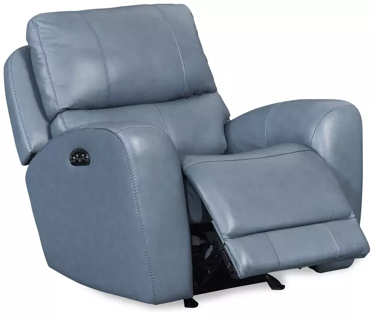 Leather Italia 4111-EH295G-016027LV EH BEL AIR CHAIR - GLIDER P LV PERSIAN BLUE Leather Italia 4111-EH295G-016027LV EH BEL AIR CHAIR - GLIDER P LV PERSIAN BLUE
