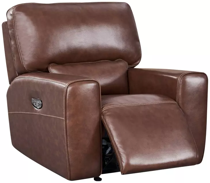 Leather Italia 9661-EH9049G-018540LV EH BROADWAY CHAIR - GLIDER P LV BROWN Leather Italia 9661-EH9049G-018540LV EH BROADWAY CHAIR - GLIDER P LV BROWN