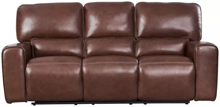 Leather Italia 9661-EH9049-038540LV EH BROADWAY SOFA - P LV BROWN Leather Italia 9661-EH9049-038540LV EH BROADWAY SOFA - P LV BROWN