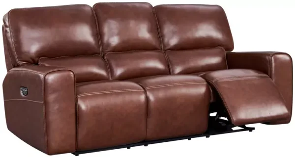 Leather Italia 9661-EH9049-038540LV EH BROADWAY SOFA - P LV BROWN Leather Italia 9661-EH9049-038540LV EH BROADWAY SOFA - P LV BROWN