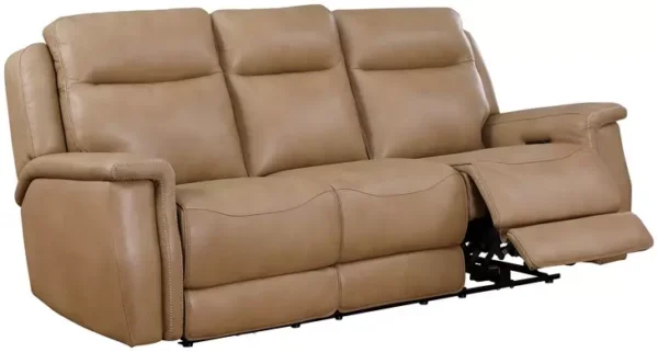 Leather Italia 4111-EHZ2301-031306LV  EHZ FISCHER SOFA - P - ZG LV SADDLE