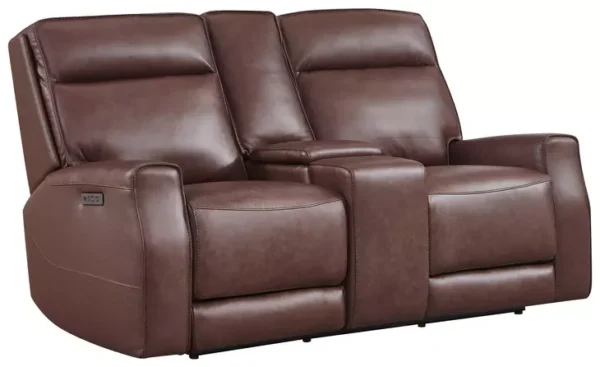 Leather Italia 9661-EHZ2354C-021501LV EHZ SYDNEY LOVESEAT - CONSOLE - P - ZG LV Leather Italia 9661-EHZ2354C-021501LV EHZ SYDNEY LOVESEAT - CONSOLE - P - ZG LV