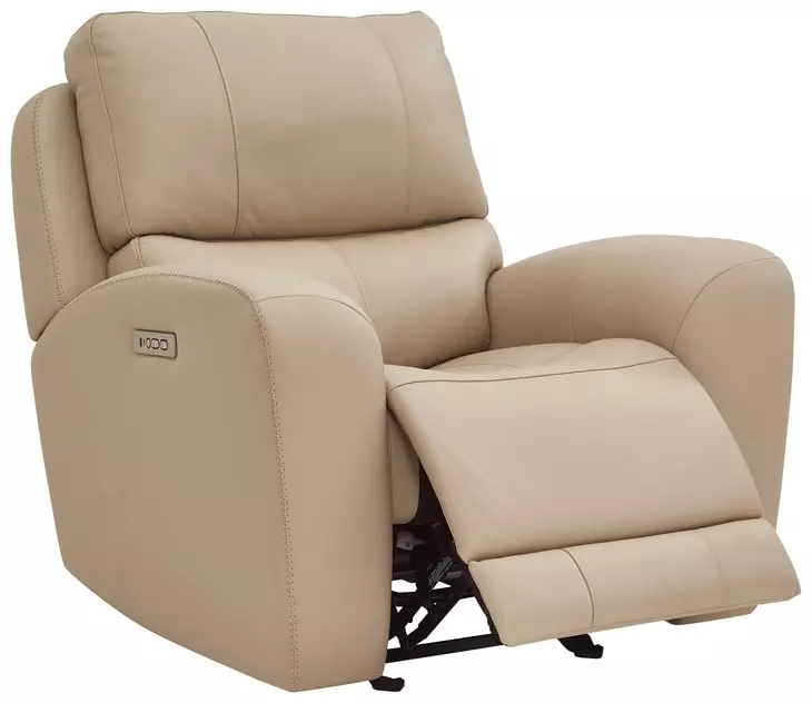 Leather Italia 4111-EH395G-011001LV EH BEL VISTA CHAIR - GLIDER P LV TAUPE Leather Italia 4111-EH395G-011001LV EH BEL VISTA CHAIR - GLIDER P LV TAUPE