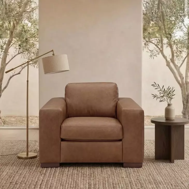 Leather Italia 1020-2014-01B5800A INGLEWOOD CHAIR BA VINTAGE BROWN DERBY Leather Italia 1020-2014-01B5800A INGLEWOOD CHAIR BA VINTAGE BROWN DERBY