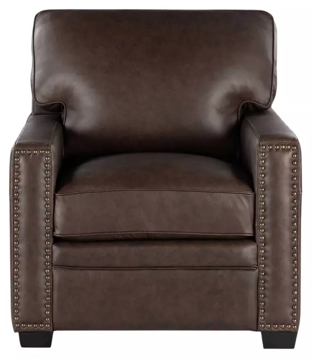 Leather Italia 4111-1995-0141936S DALTON CHAIR S BROWN CHESTNUT Leather Italia 4111-1995-0141936S DALTON CHAIR S BROWN CHESTNUT