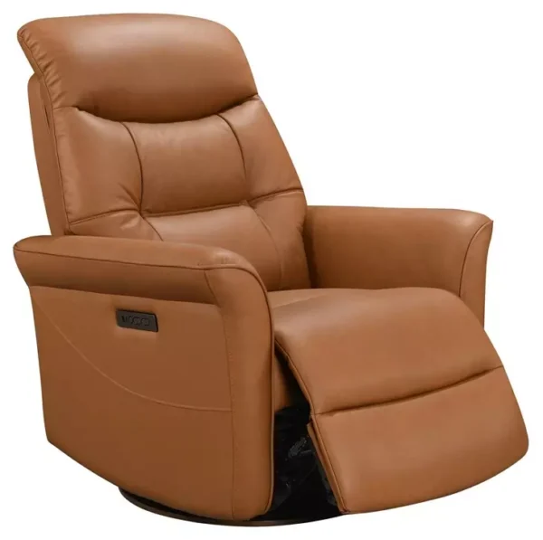 Leather Italia 4111-EH1665SG-011501LV  EH JENNINGS CHAIR - P - SWIVEL GLIDER