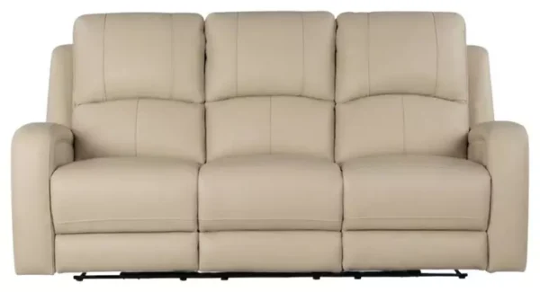 Leather Italia 4111-P31965-03X7001LV ARIA SOFA - P + ZG W/ LUMBAR XLV TAUPE STONE