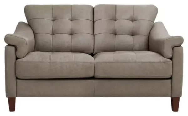 Leather Italia 9661-2005-025560S ELLIS LOVESEAT S GREEN PEA