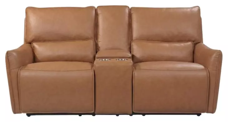 Leather Italia 9661-EH12109C-021006LV EH PORTLAND LOVESEAT - CONSOLE - P LV DE Leather Italia 9661-EH12109C-021006LV EH PORTLAND LOVESEAT - CONSOLE - P LV DE