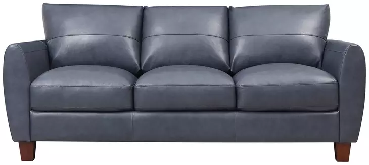 Leather Italia 9661-6529-03177147 TRAVERSE SOFA OCEAN BLUE LEATHER - S Leather Italia 9661-6529-03177147 TRAVERSE SOFA OCEAN BLUE LEATHER - S